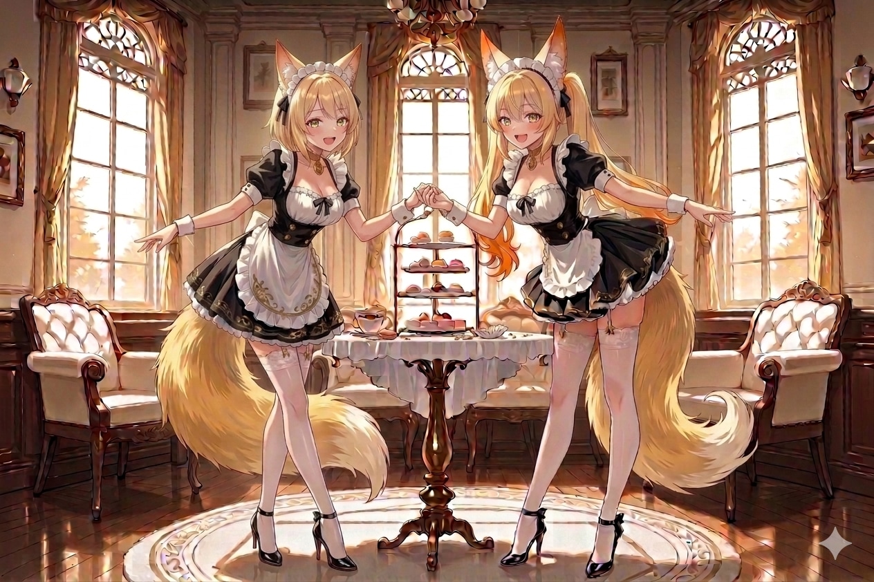 メイドな二人