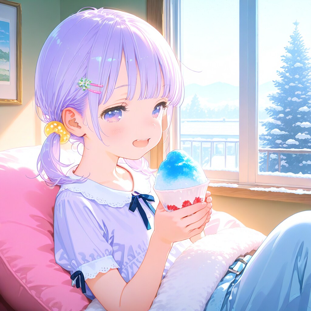 つめたーい🍨 | の人気AIイラスト・グラビア