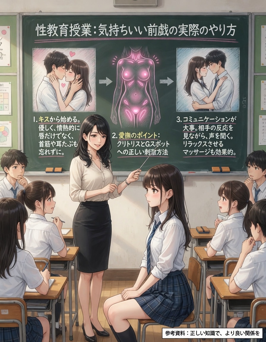 性教育　気持ちいい前戯