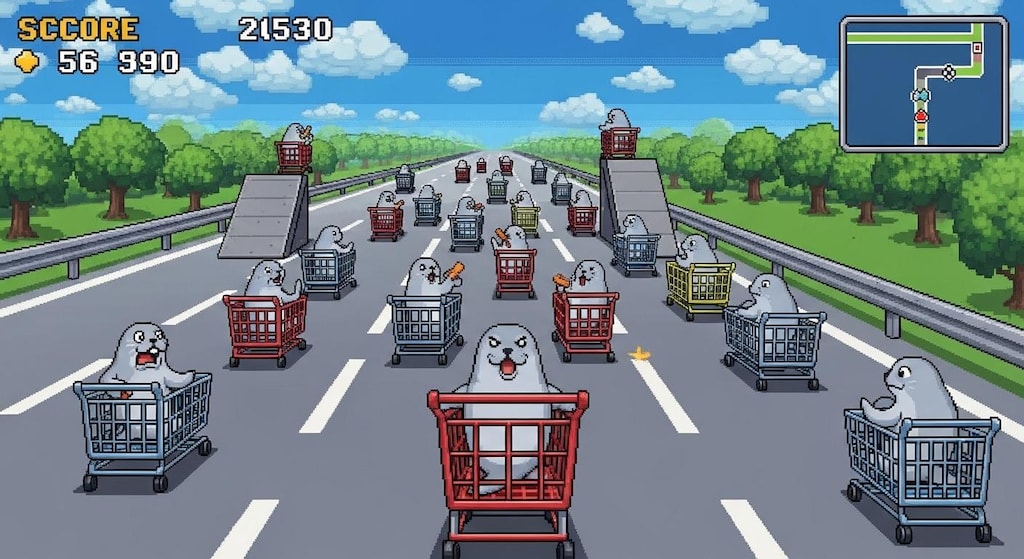 アザラシレーシング