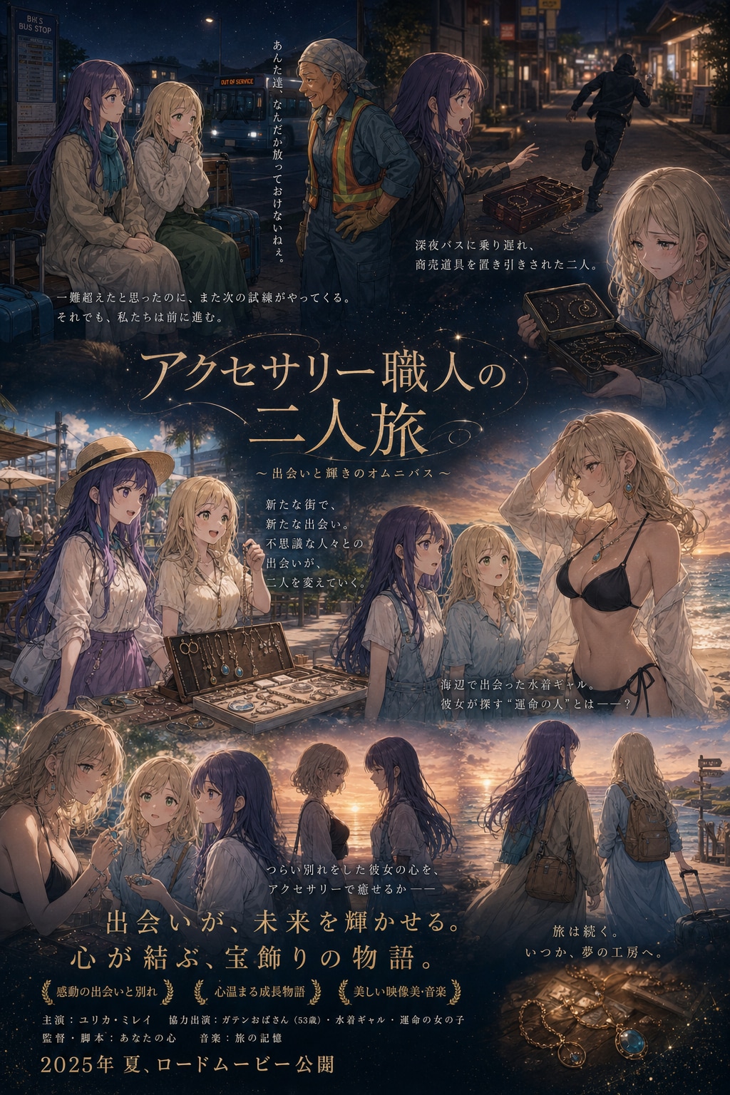 アクセサリー職人の二人旅