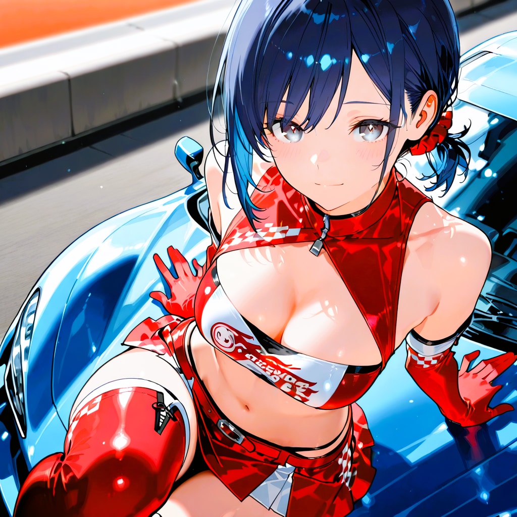 レースクイーンの七瀬　55