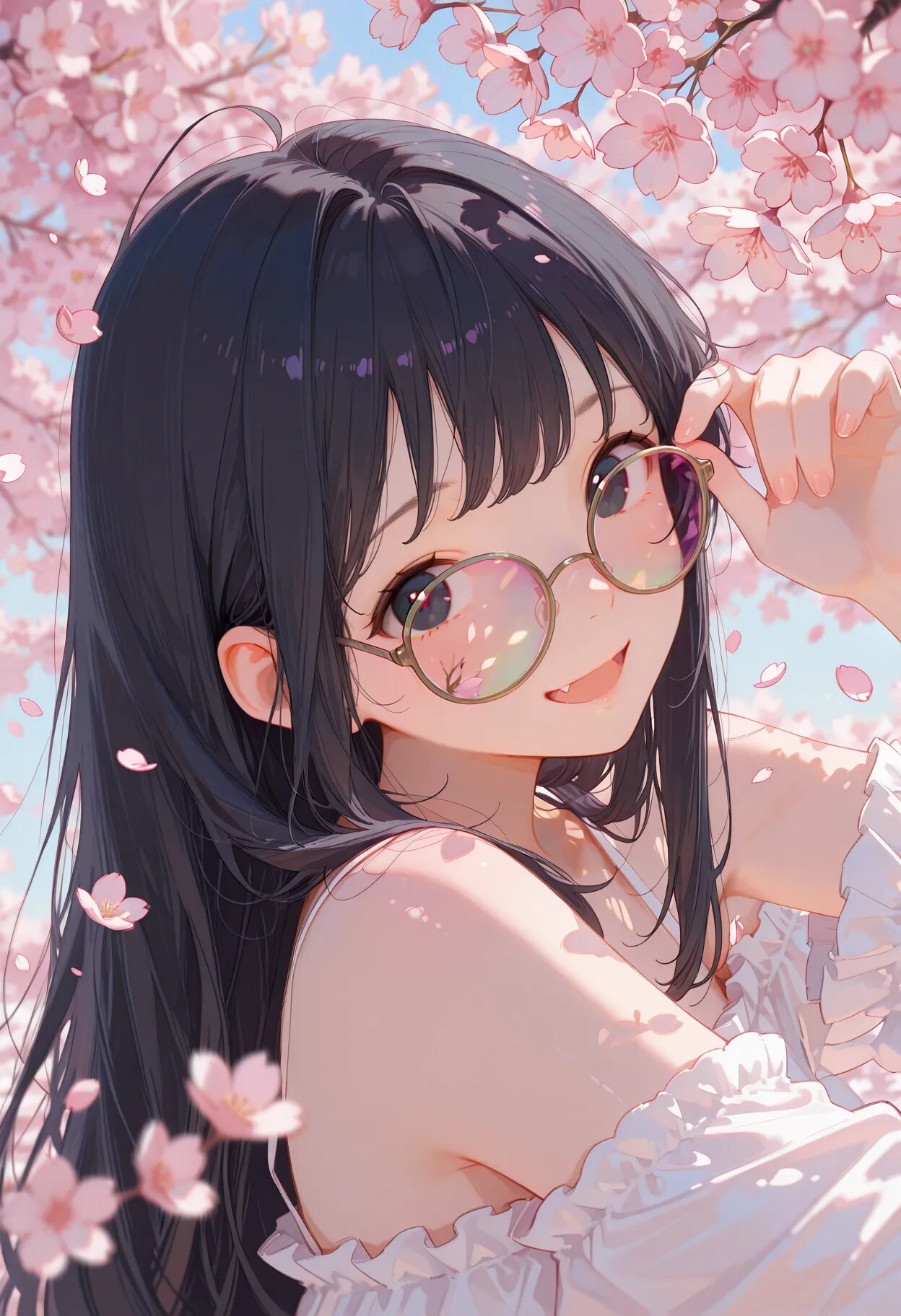 春を映すレンズ (Remake) | の人気AIイラスト・グラビア