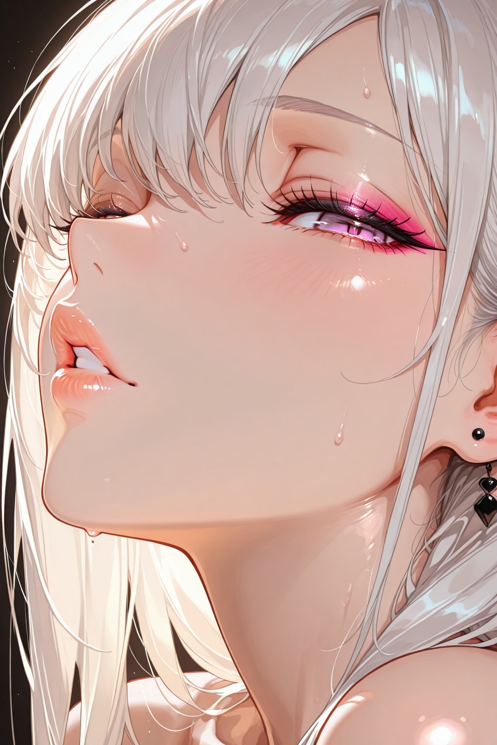 ECHIDNAのキス顔