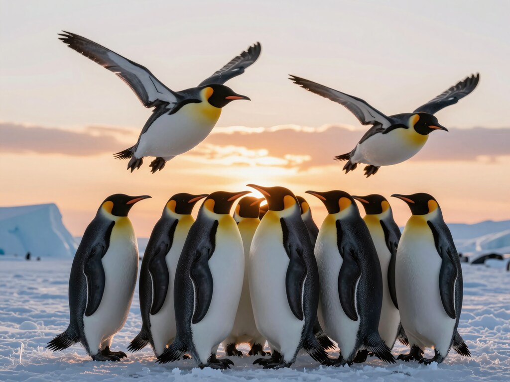 空飛ぶペンギン（嘘）