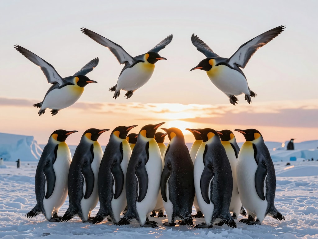 空飛ぶペンギン（嘘）