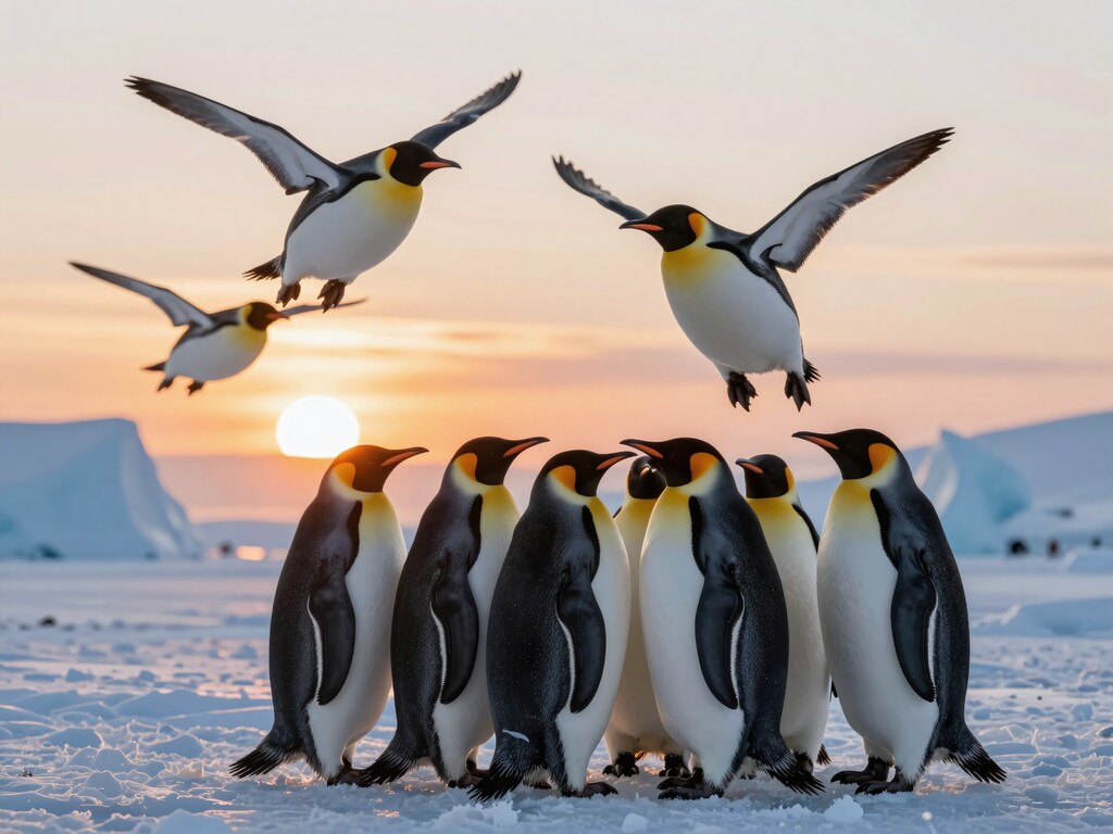 空飛ぶペンギン（嘘）