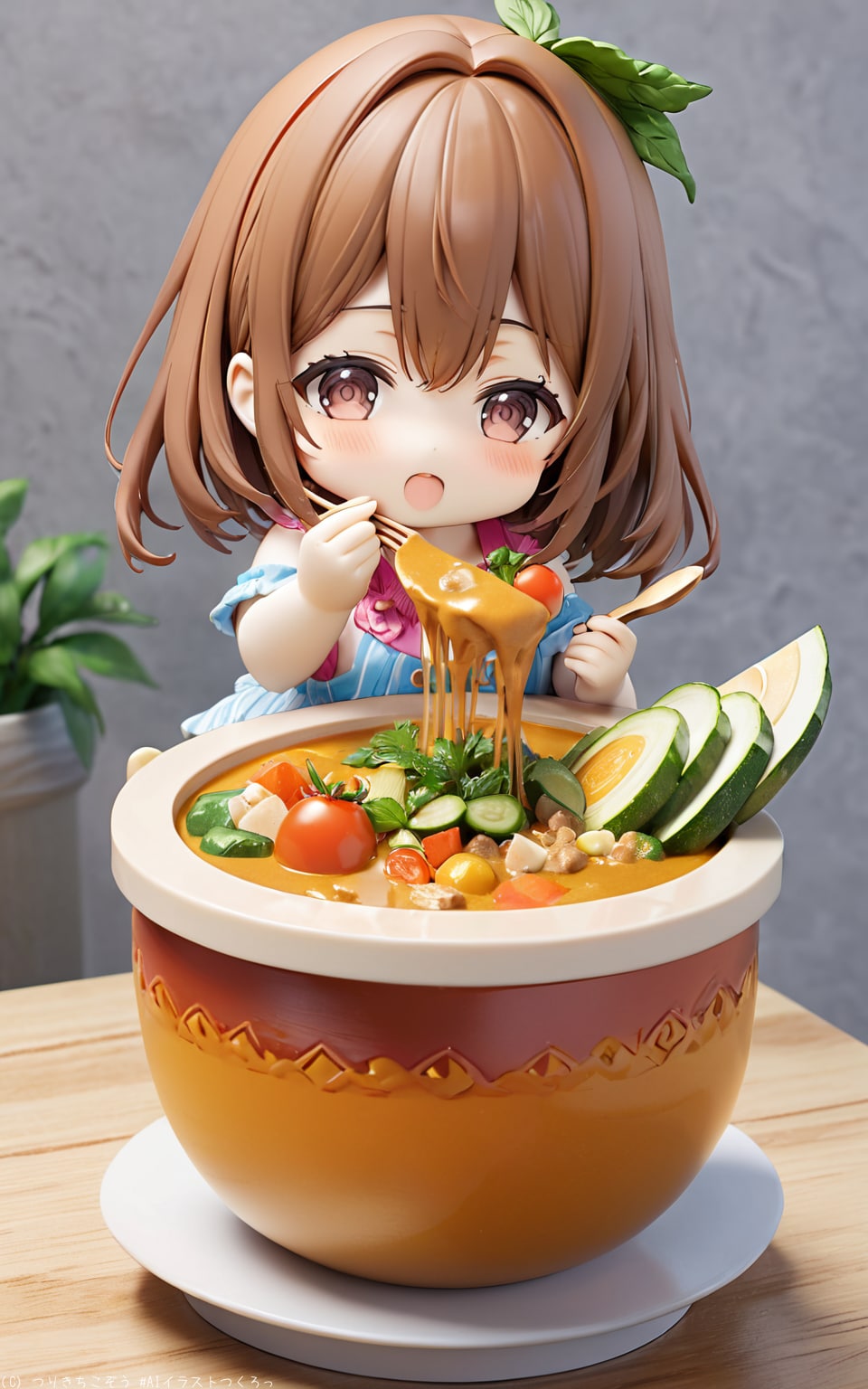 今日は何の日〜夏ふーふースープカレーの日（7月22日 記念日） | の人気AIイラスト・グラビア