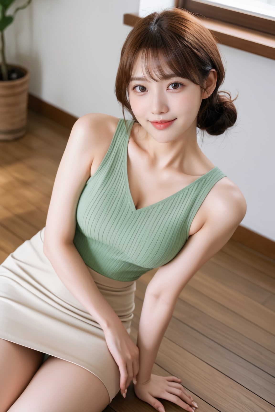 Sleeveless Blouse