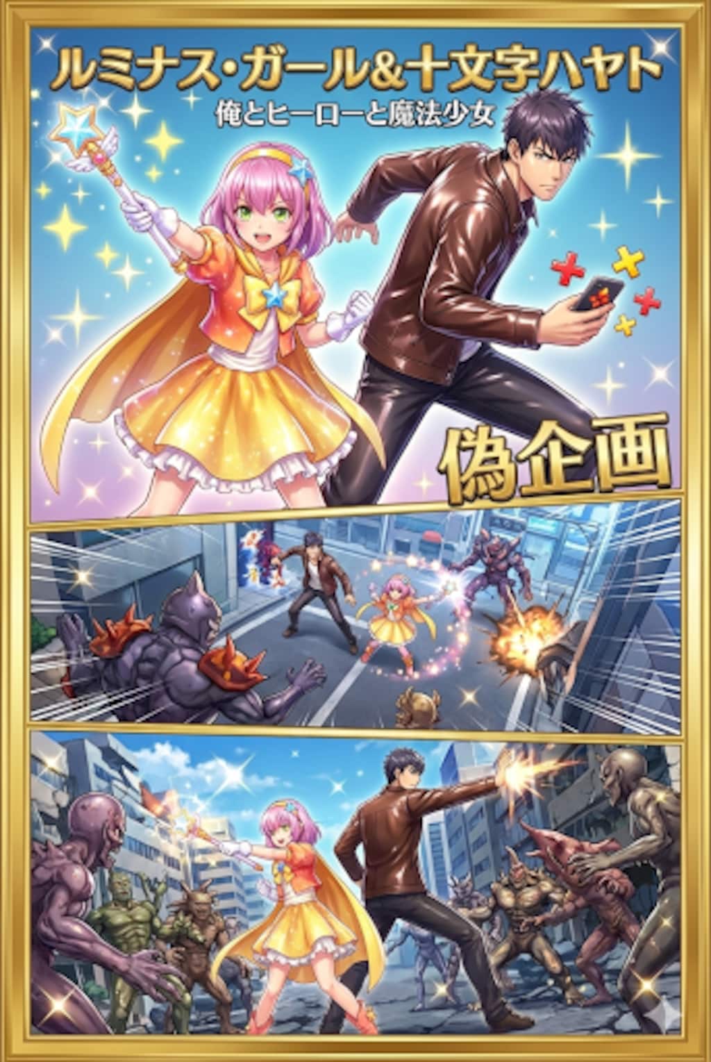 俺とヒーローと魔法少女