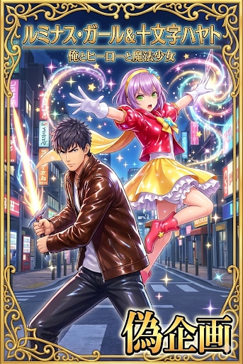 俺とヒーローと魔法少女 | の人気AIイラスト・グラビア