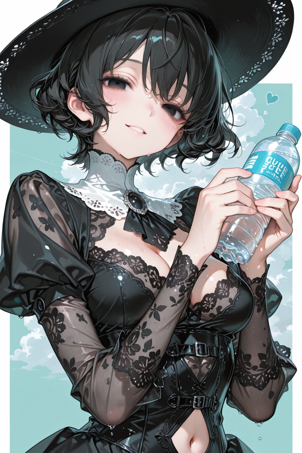 水分補給。