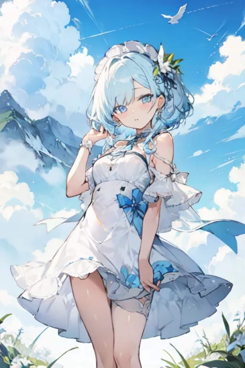 青の世界