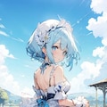 青の世界 2枚目