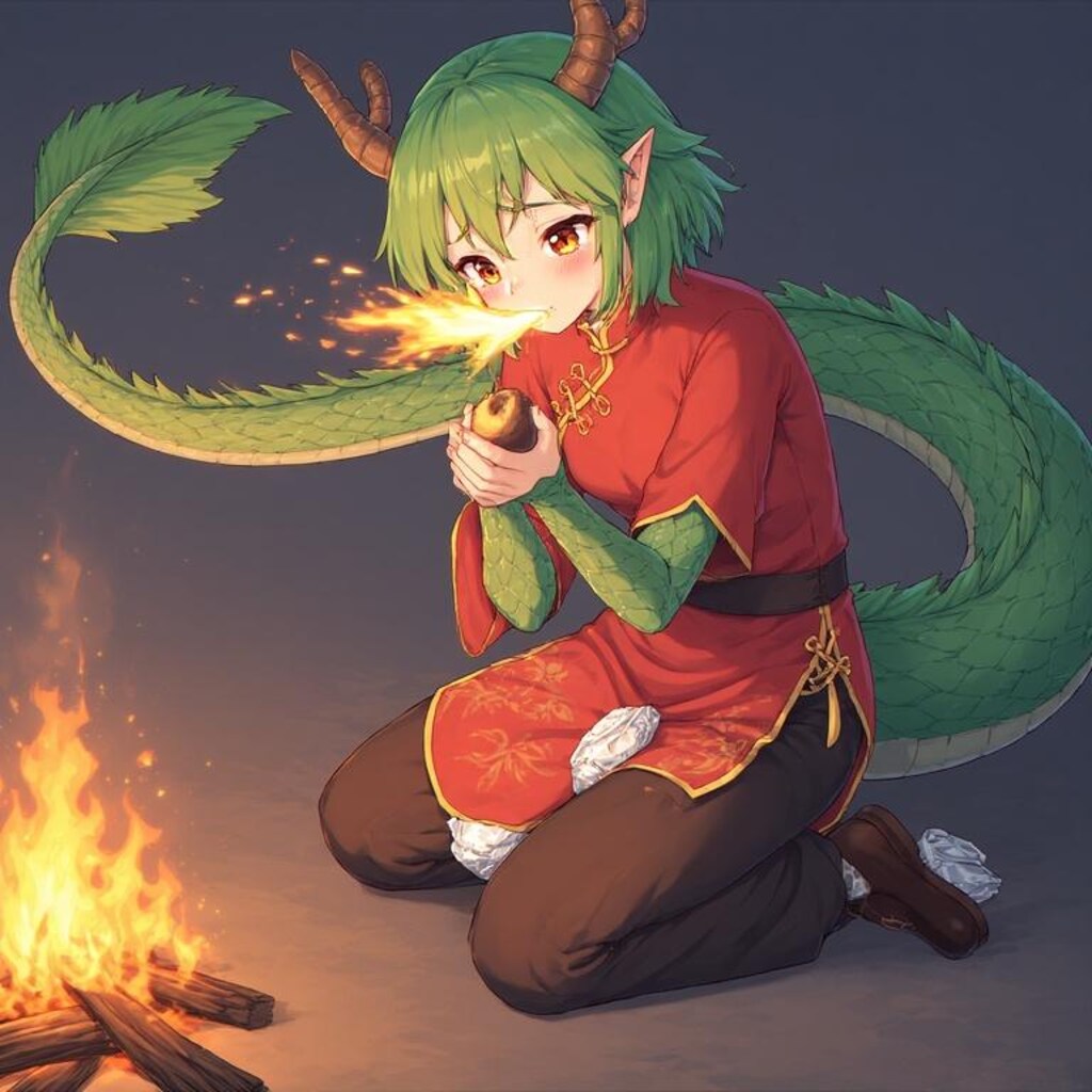 消し炭しょんぼり