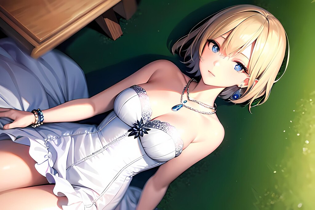 ドレスの少女