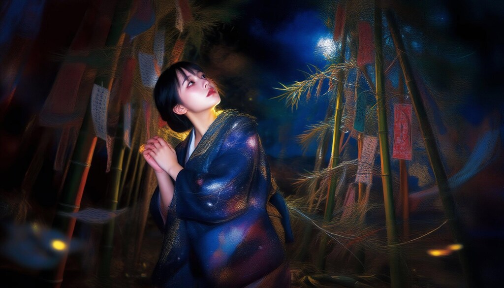 雲間の星