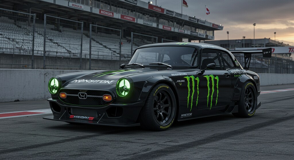 モンスターエナジーS800レーシングカー