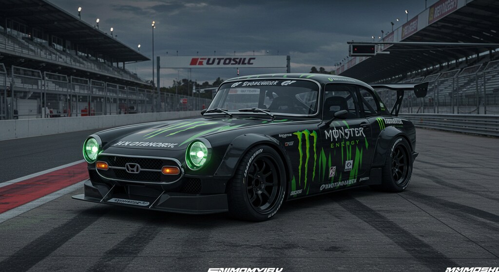 モンスターエナジーS800レーシングカー