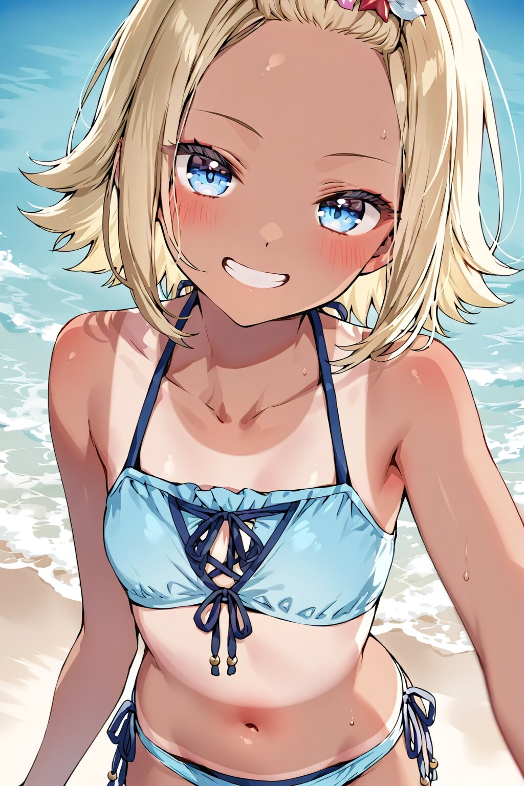 南の島のおでこさん