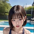 【水着12種+全裸5種】【⑨ツートン】新作の製作に伴って水着美女が大量に産まれたので順次もったいぶらずに晒していこうと思った件 9枚目
