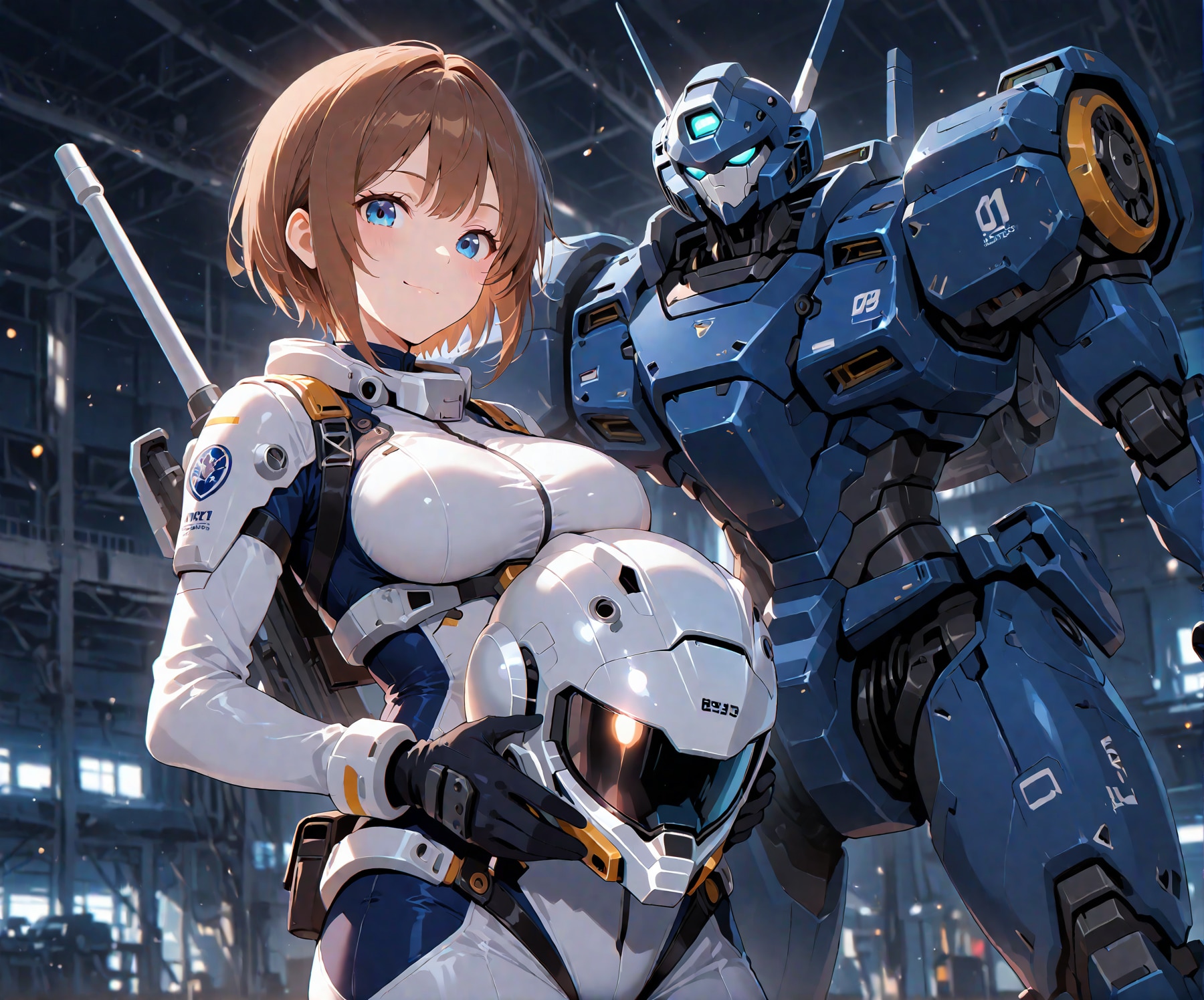 機動機動隊所属のパイロットです！
