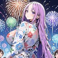 頭上の花かちじょうの花か 3枚目