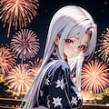頭上の花かちじょうの花か 2枚目