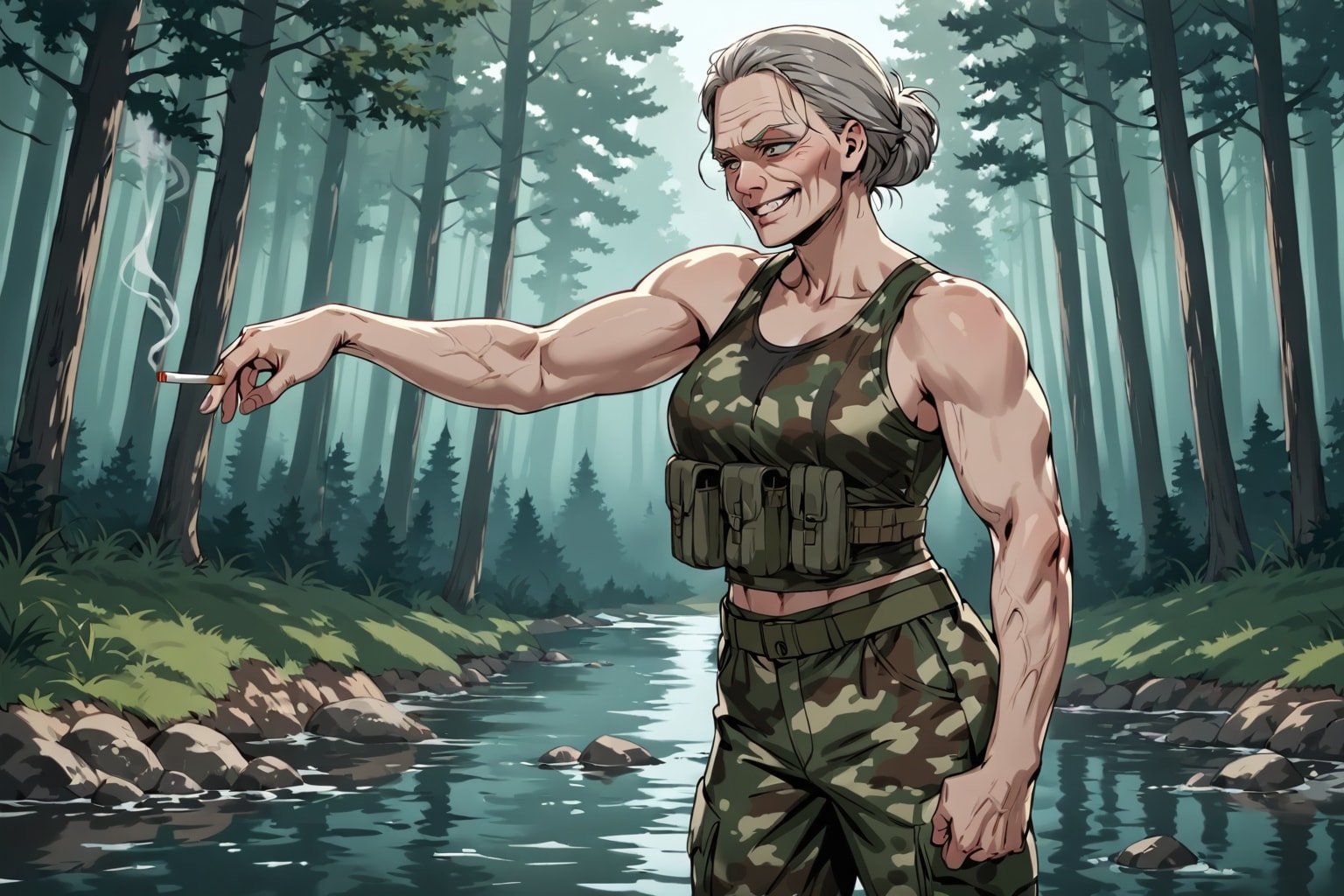 作戦名：静かな湖畔 | の人気AIイラスト・グラビア