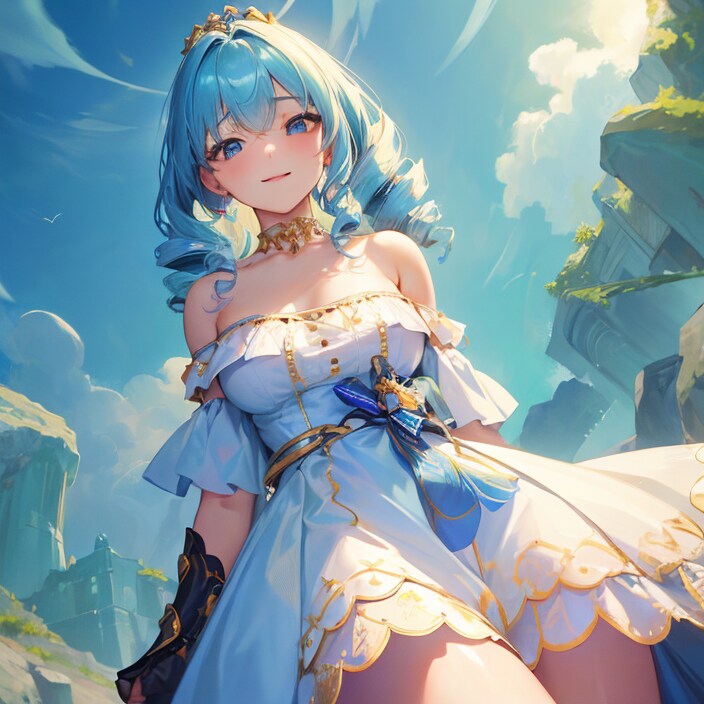 伊庭楓　お姫様 | の人気AIイラスト・グラビア