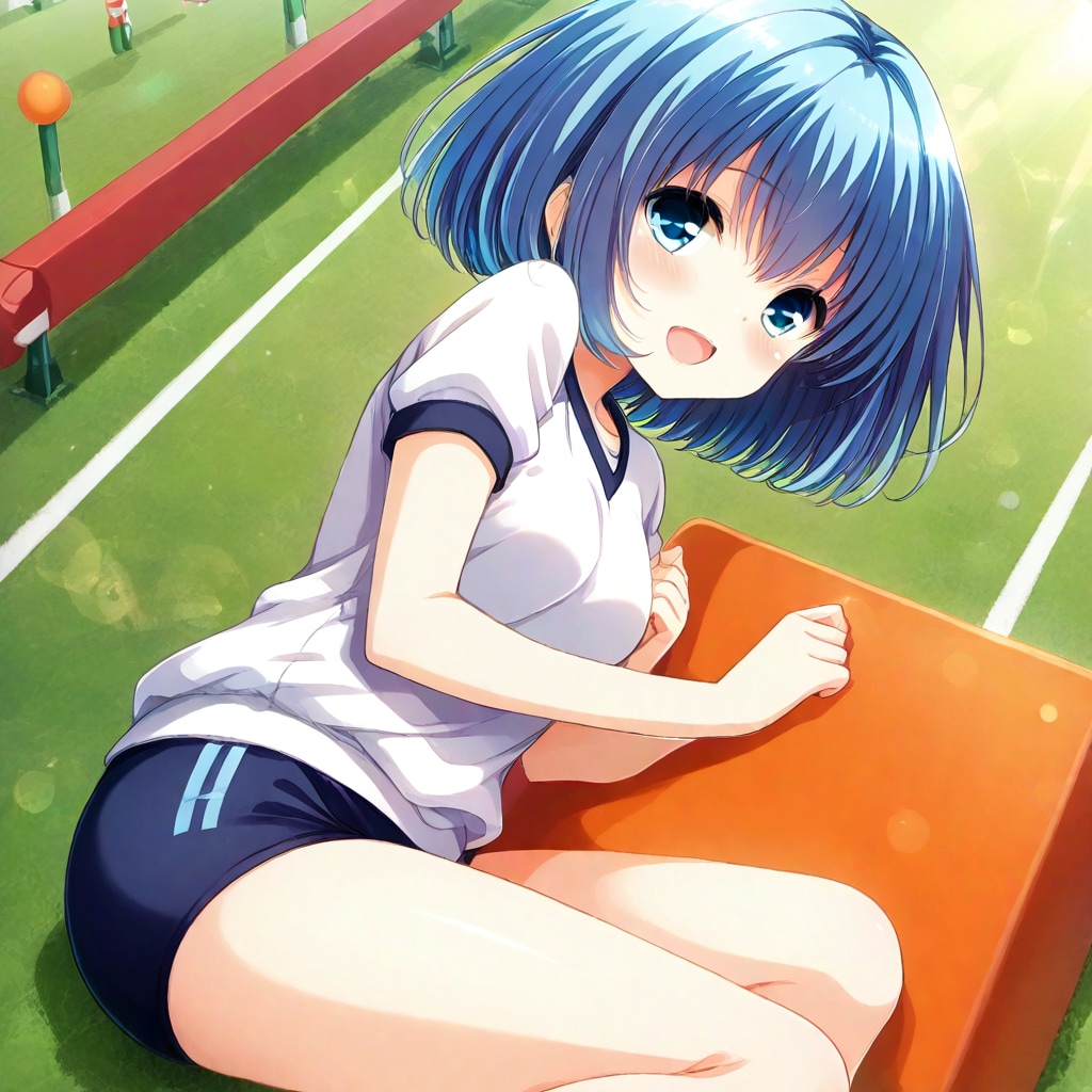 ガールなフレンドのゆずももブルマで