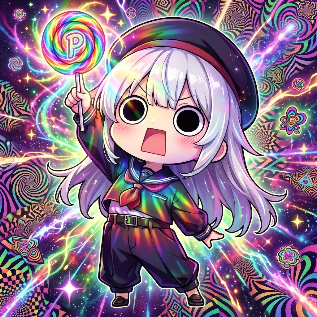 サイケデリックキャンディーを召喚してしまいよったえらいこっちゃ嬢