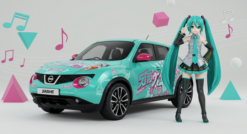 初音ミクとジューク