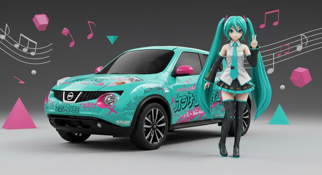 初音ミクとジューク