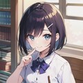 青い目の幼馴染〜図書館編1〜 2枚目