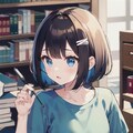 青い目の幼馴染〜図書館編1〜 6枚目