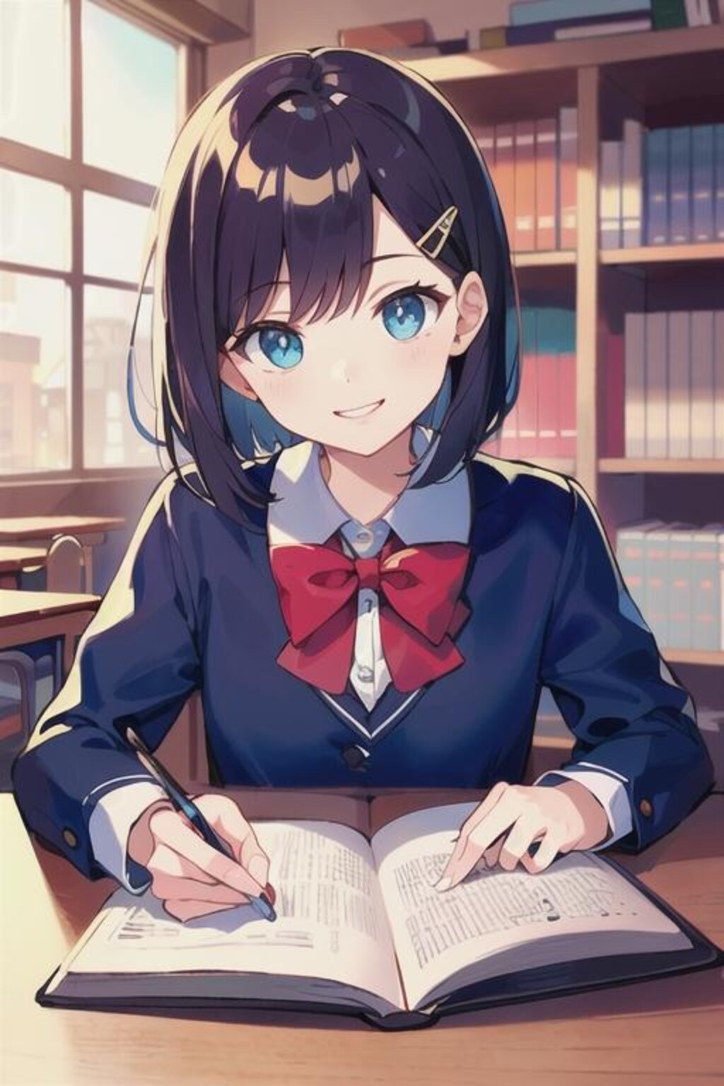 青い目の幼馴染〜図書館編1〜