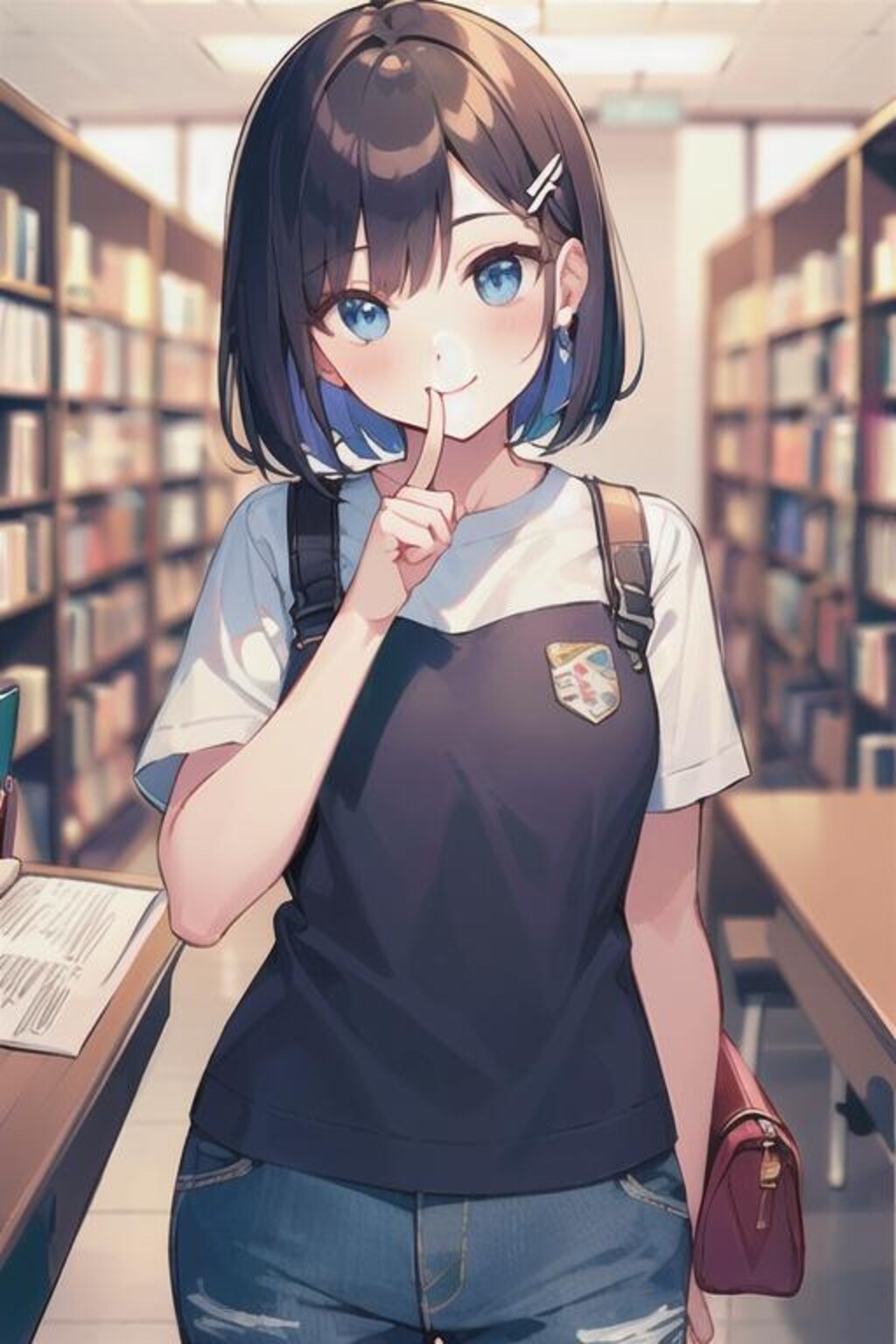 青い目の幼馴染〜図書館編1〜