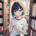 青い目の幼馴染〜図書館編1〜 12枚目