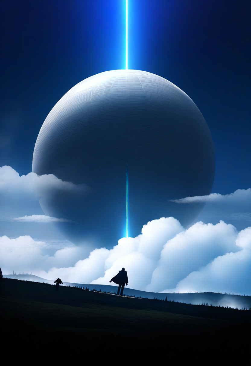 巨大な球体が落ちてきた!