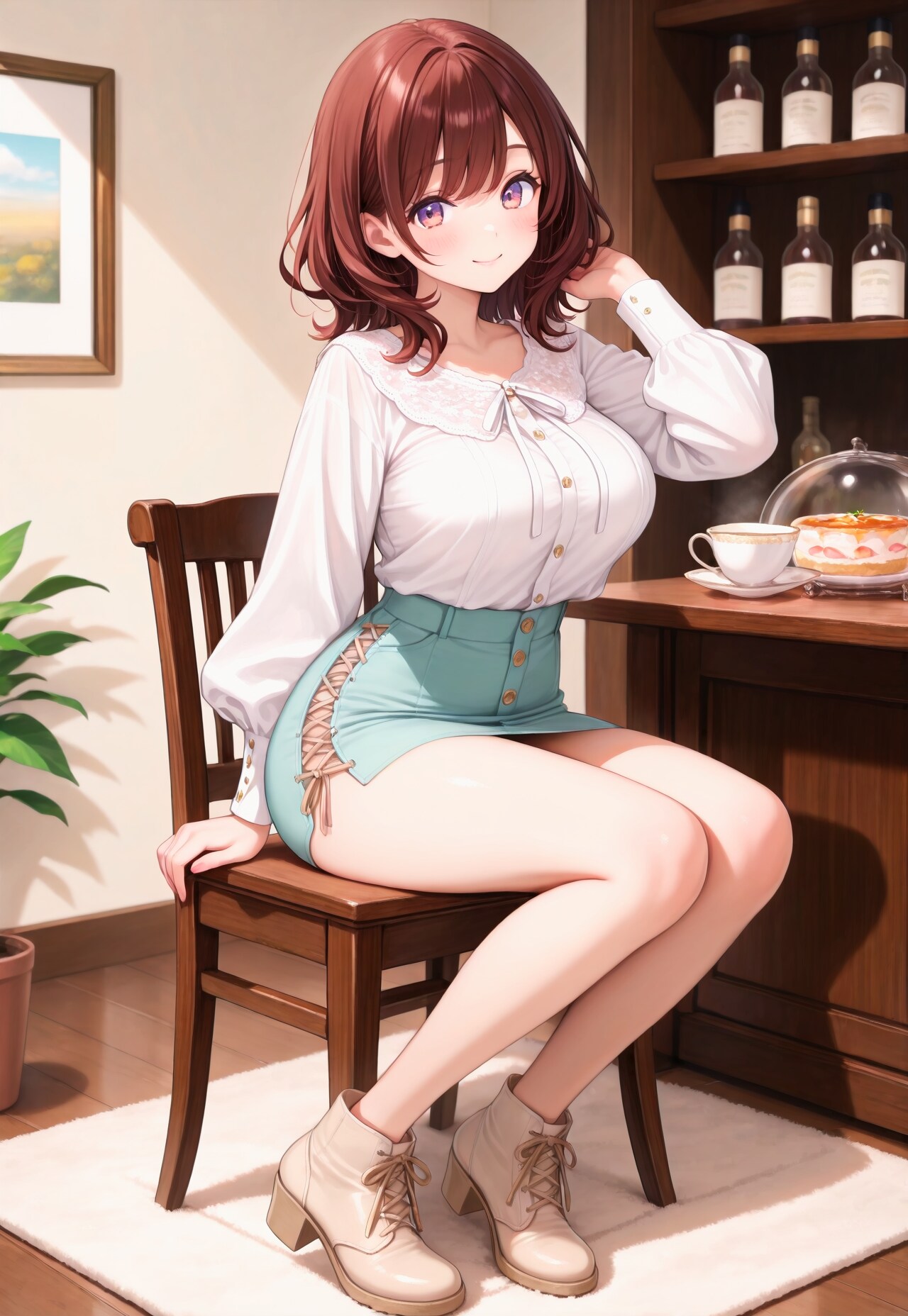 271（ターコイズのスカート）
