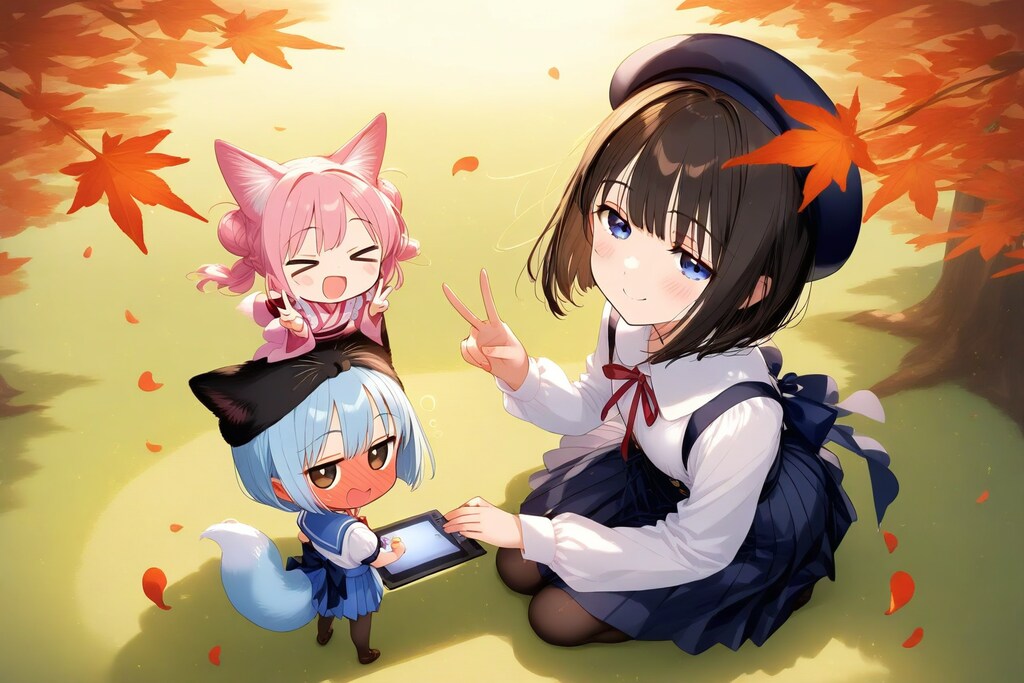 「エンジョイ♡-♪」。