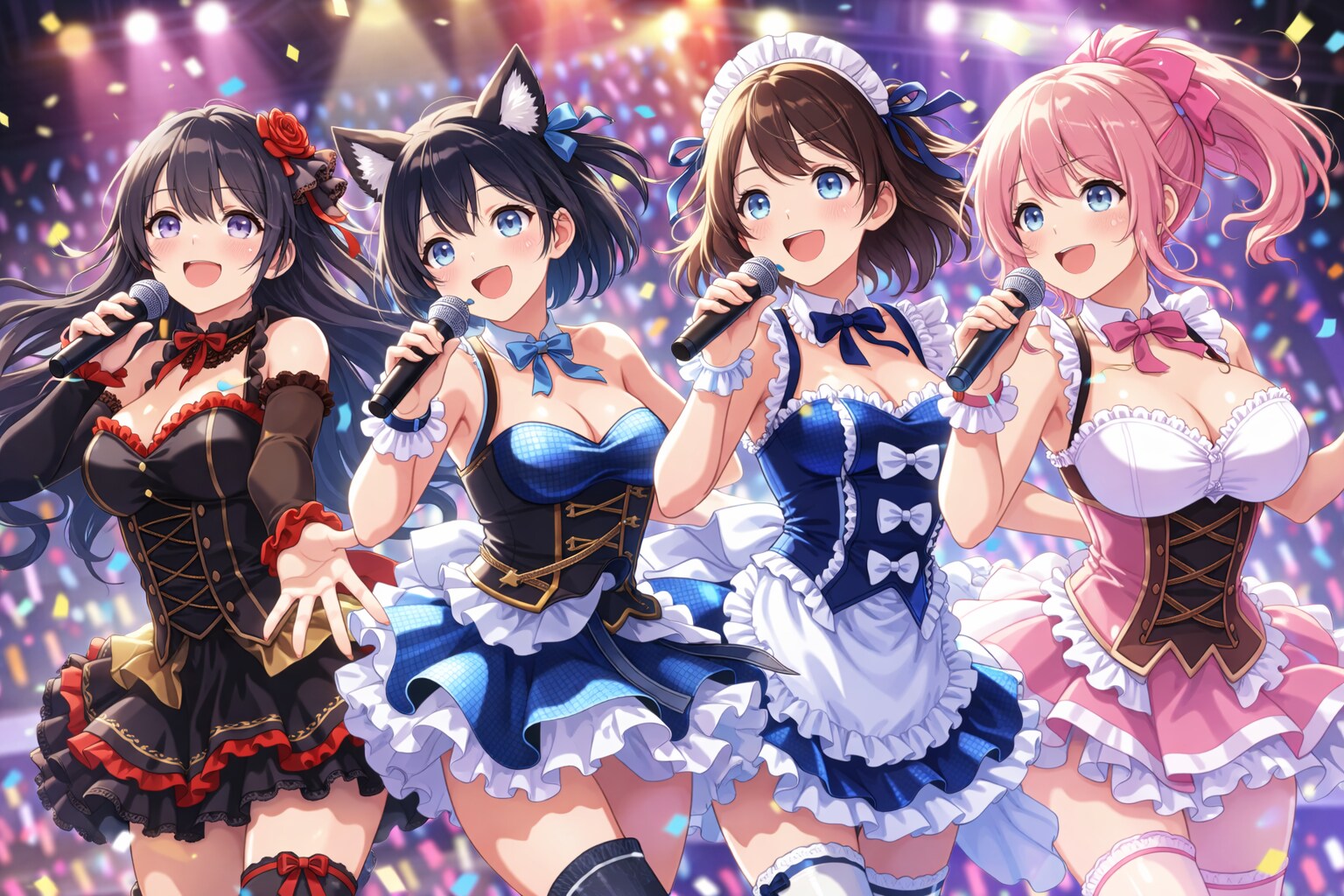 うちの子アイドル衣装 同年代+先輩