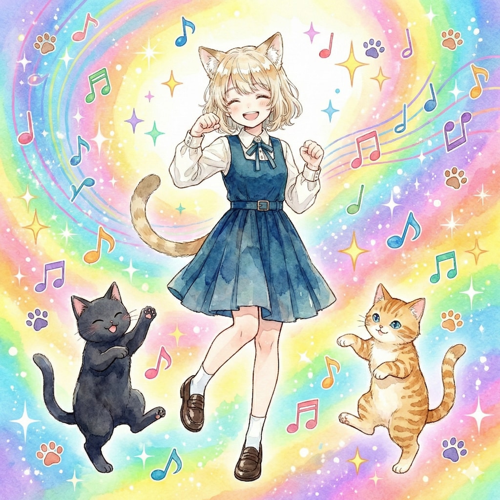 踊る猫