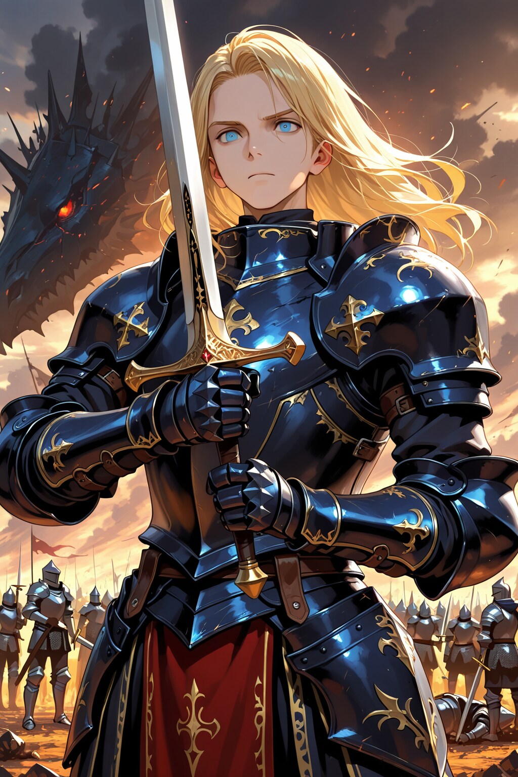 黒騎士 | の人気AIイラスト・グラビア
