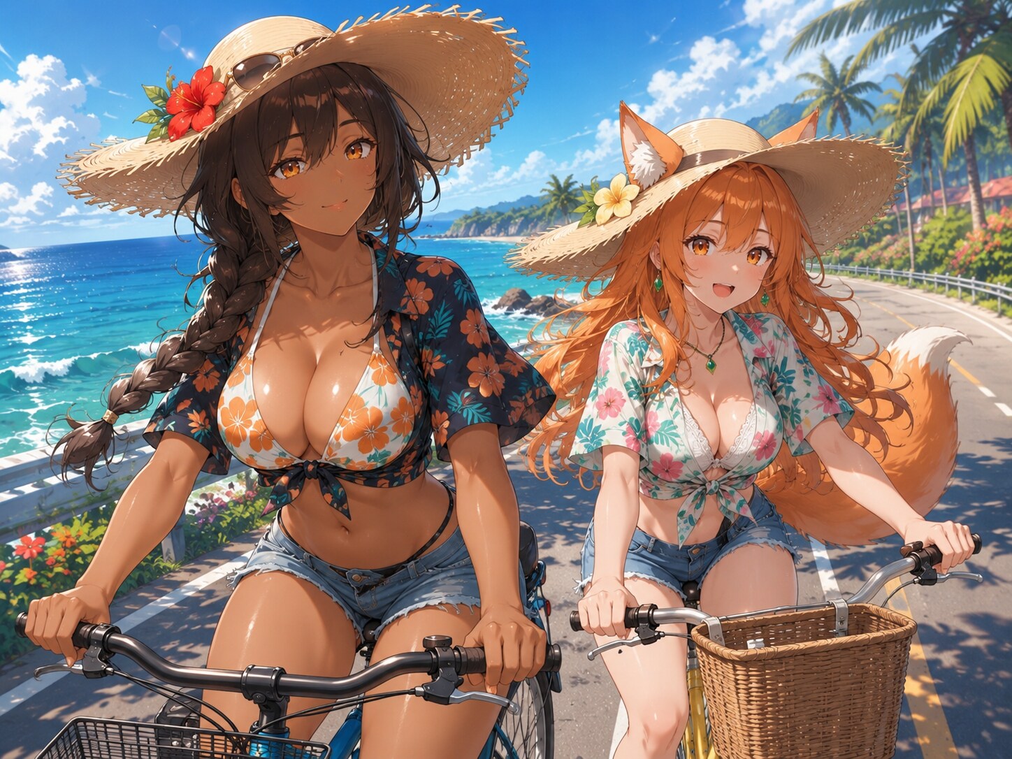 マリアンヌさんとツーリング