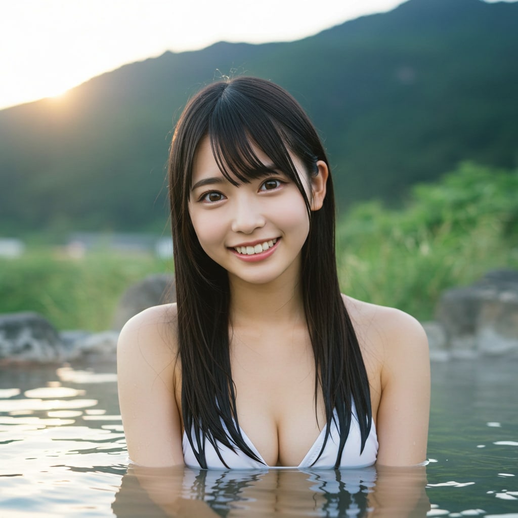 大自然の露天風呂