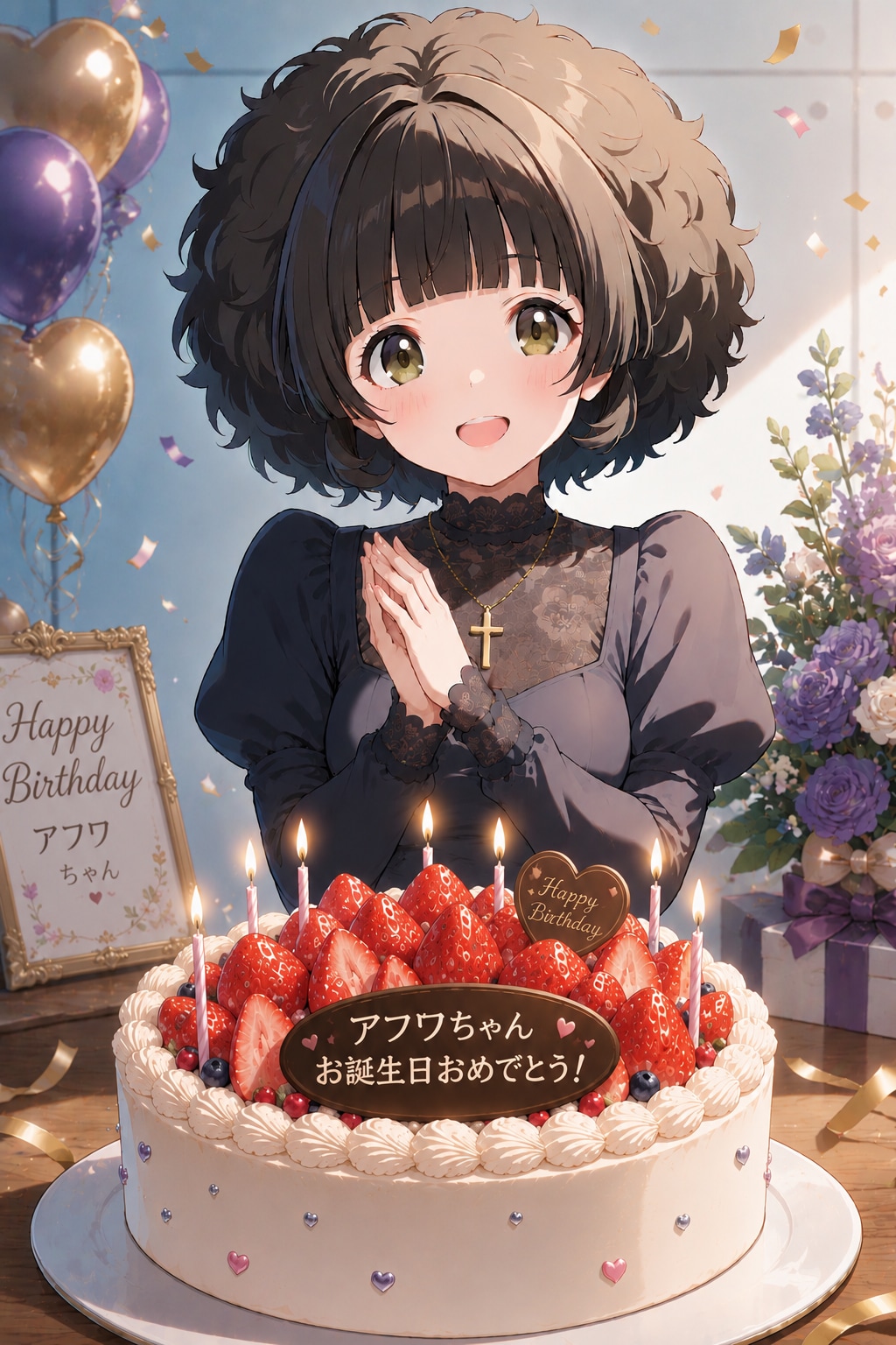 アフワちゃんお誕生日おめでとう！