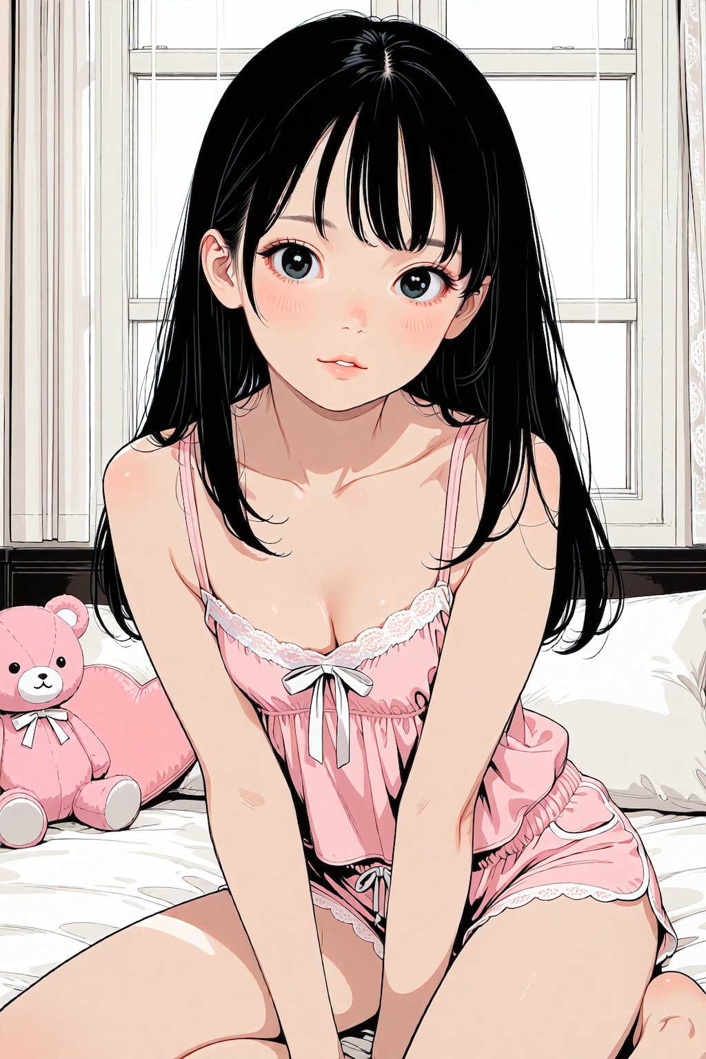 部屋着の妹たち