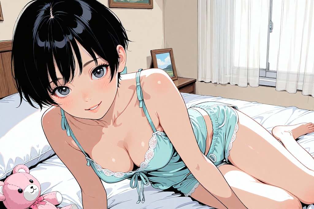 部屋着の妹たち